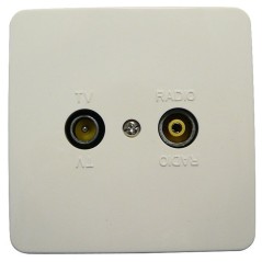 "63501 Maximum Wall Outlet TVRadio Finish - Premium Quality & Sleek Design"